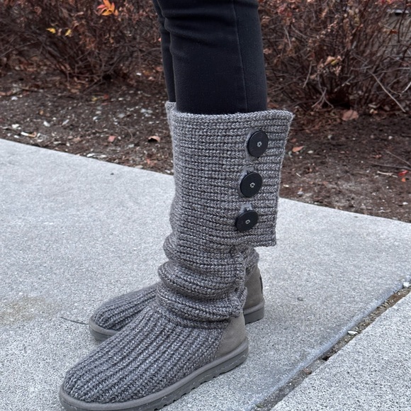 UGG Shoes - UGG CLASSIC CARDY 1016555 GREY WOMAN BOOT USA SIZE: 6
